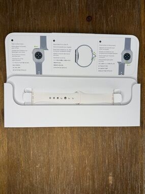 Apple Sport Band Light Blush 42MM S/M Activewear Athletic Minimalist